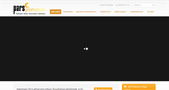 Desktop Screenshot of parspromosyon.com
